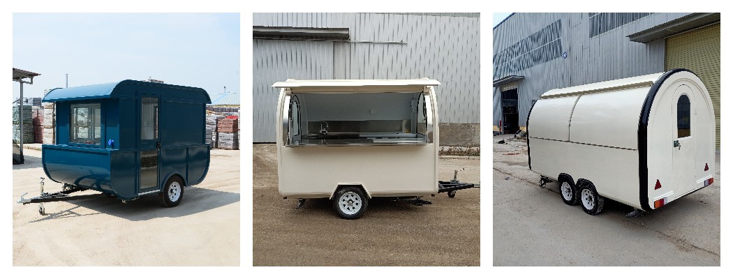 small mobile coffee trailers for sale