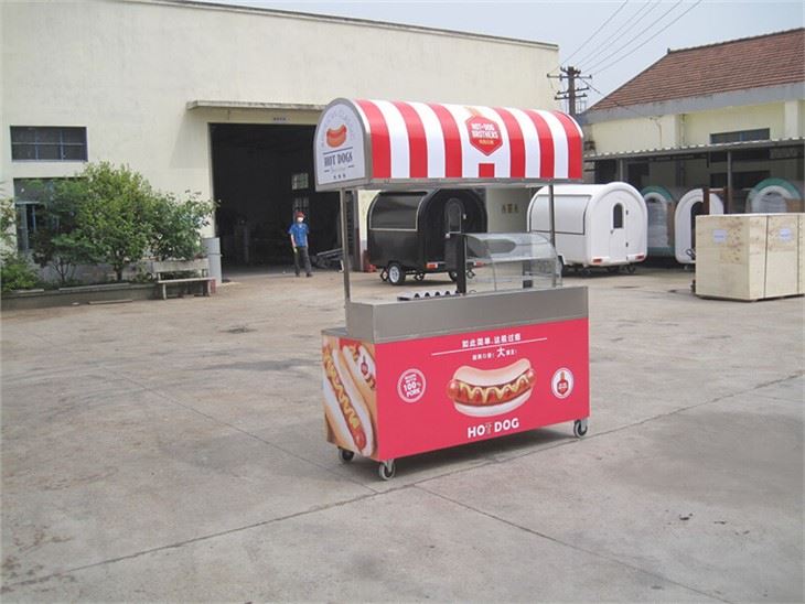 Hot Dog Push Cart